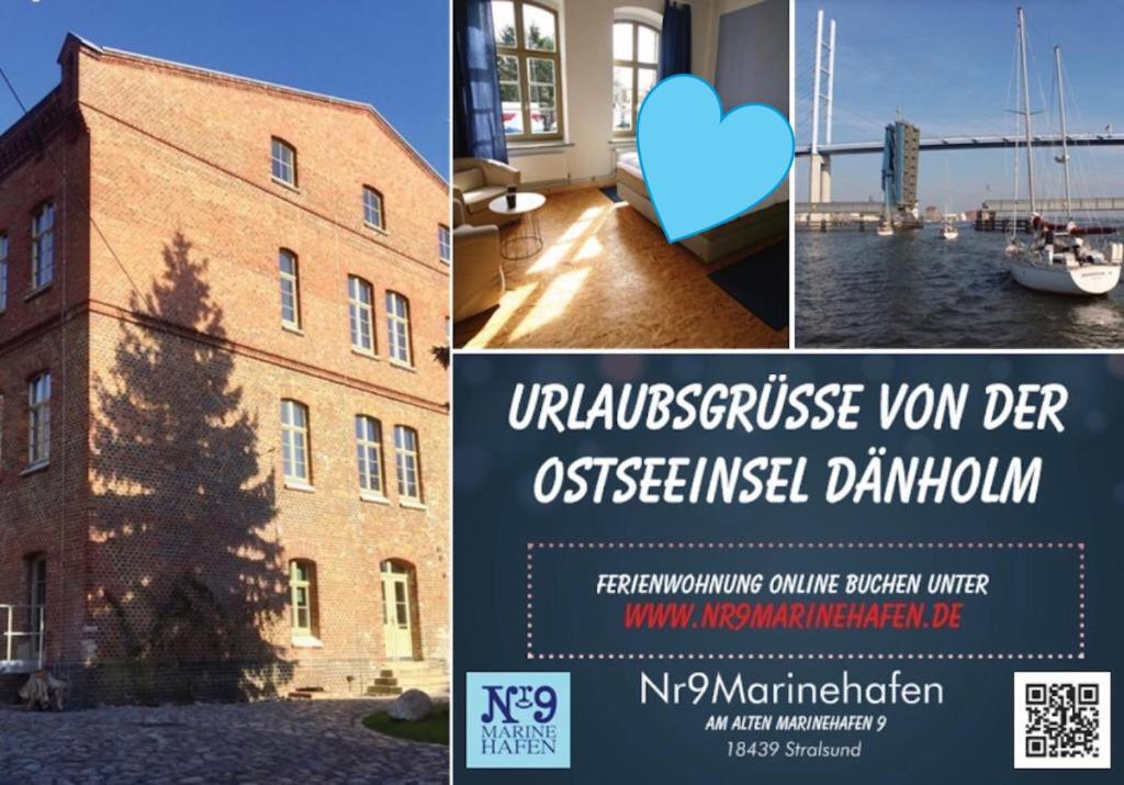 Nr9Marinehafen Appartement Stralsund Buitenkant foto